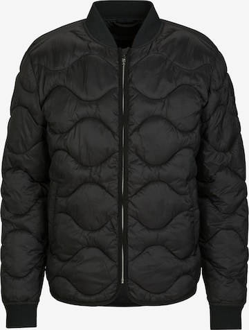 19V69 ITALIA Tussenjas 'Maso' in Zwart: voorkant