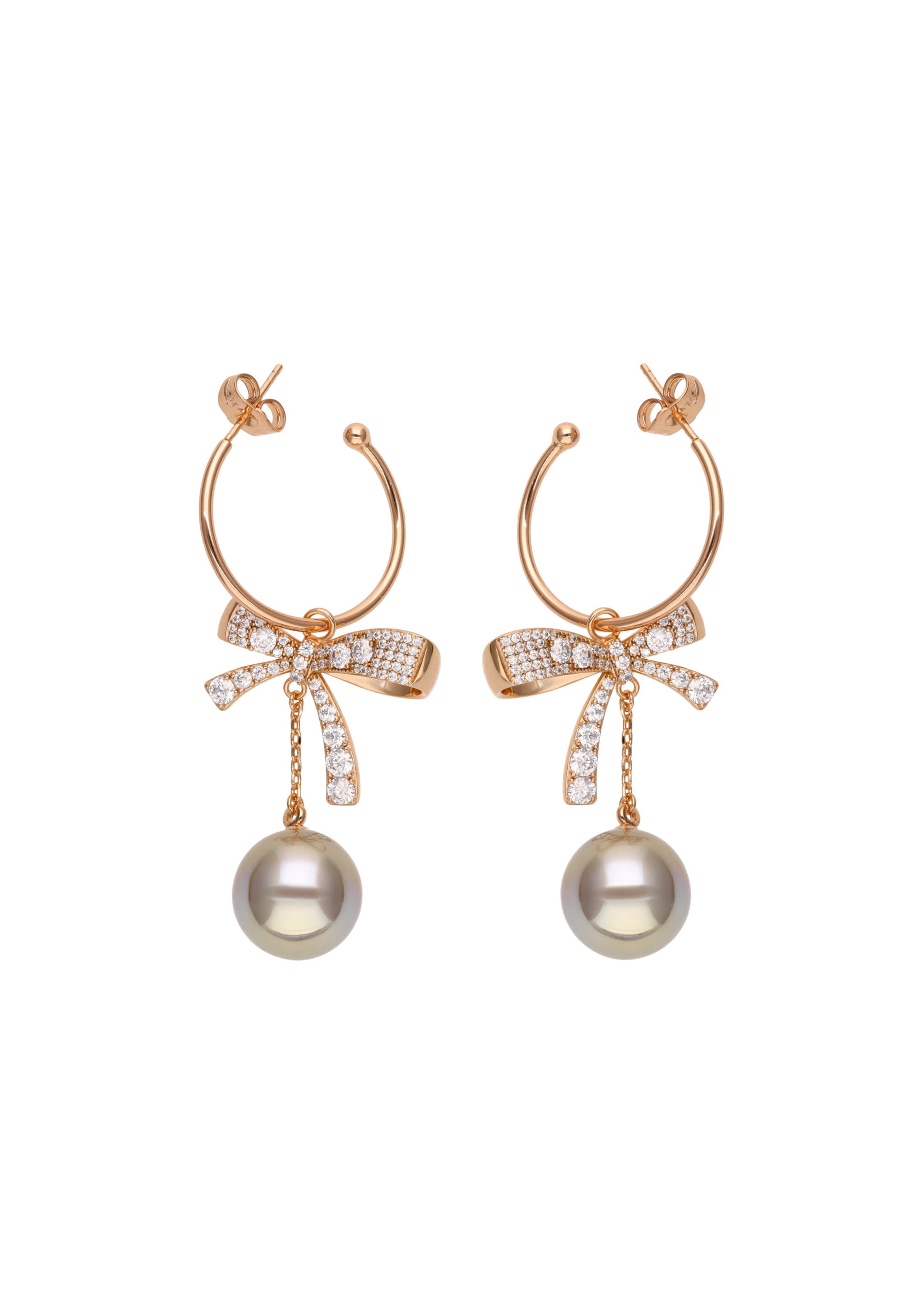 NAEMI - Brincos em ouro: frente