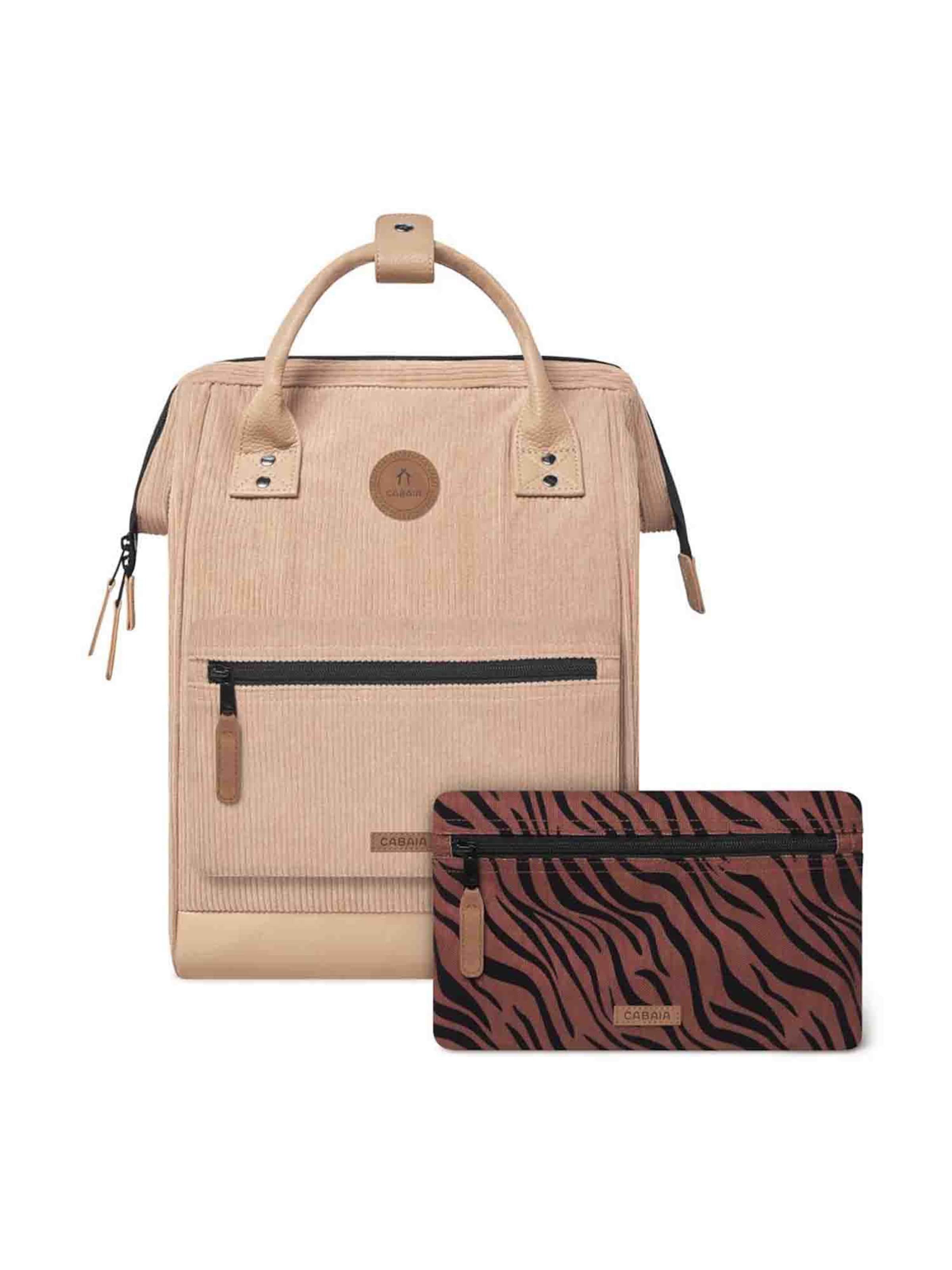 Cabaia Rucksack 'Adventurer M' in Beige: Vorderseite