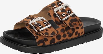 Mule Salinyang en marron : devant