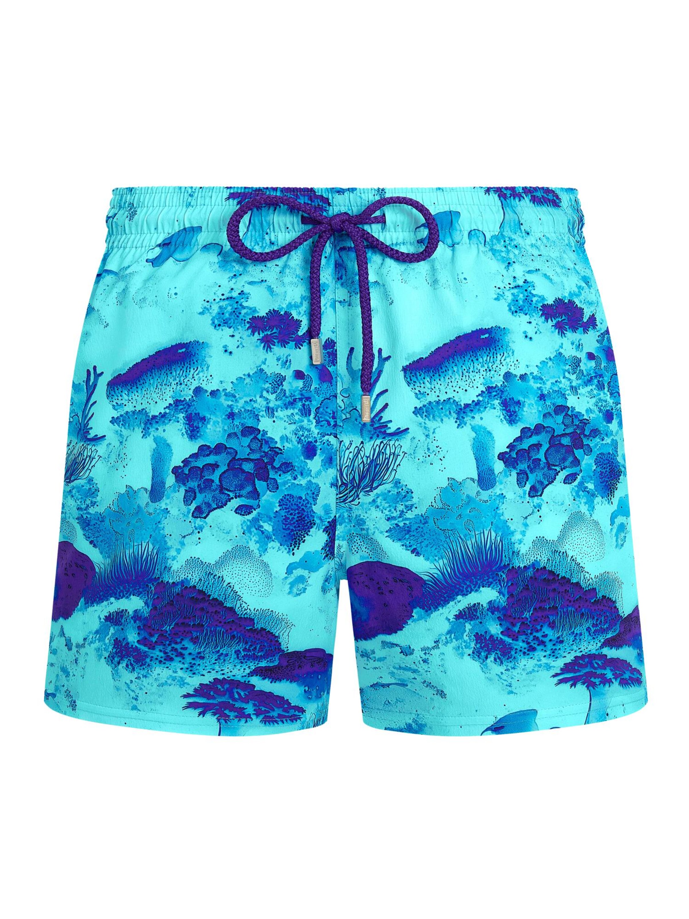 Vilebrequin - Bermudas en azul: frente