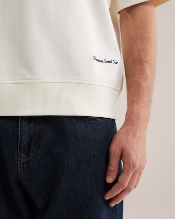 WE Fashion Sweatshirt i hvid