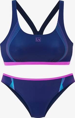 mėlyna LASCANA ACTIVE Biustjė Bikinis: priekis