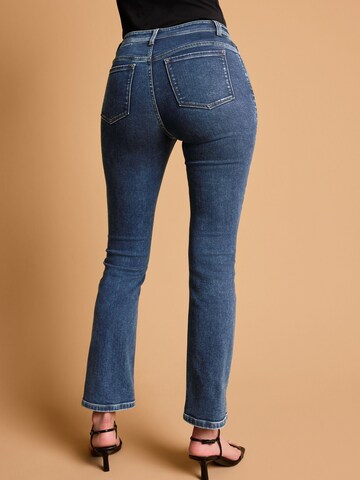 Next Bootcut Jeans i blå