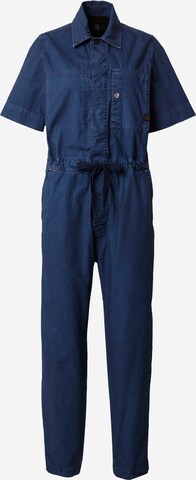 G-Star RAW - Macacões 'Army' em azul: frente