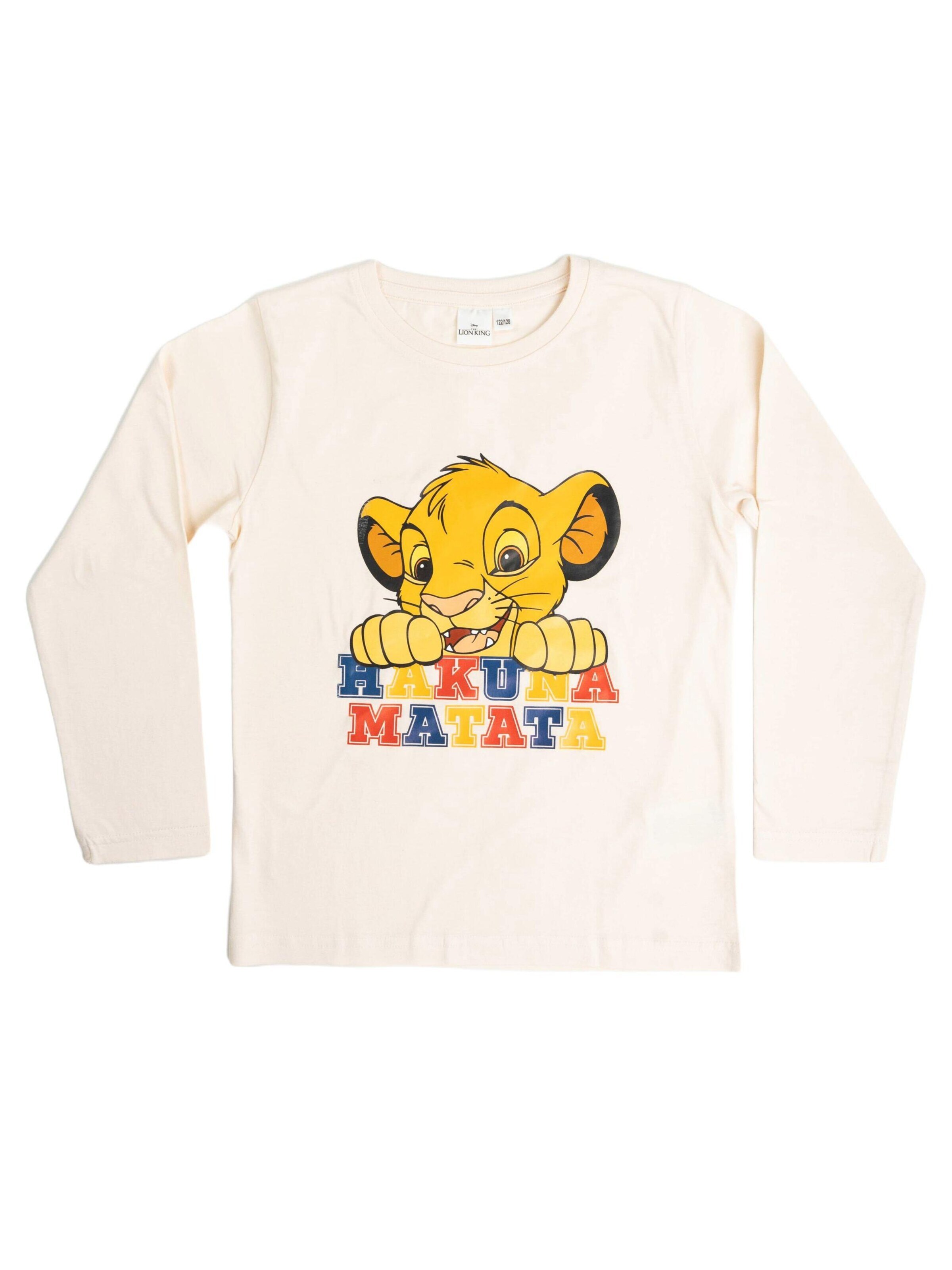 DISNEY Schlafanzug 'Der König der Löwen Simba'‌‌‌‌‌‌‌‌‌‌ in Mischfarben