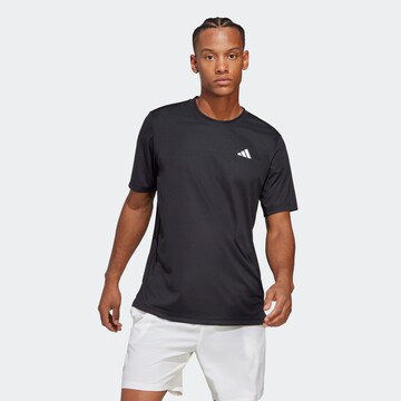 T-Shirt fonctionnel 'Club' ADIDAS PERFORMANCE en noir : devant