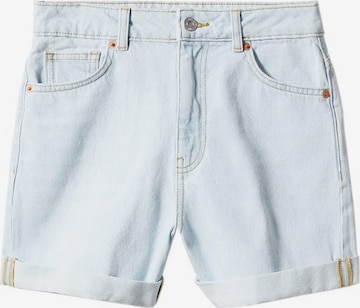 MANGO Regular Shorts in Blau: predná strana