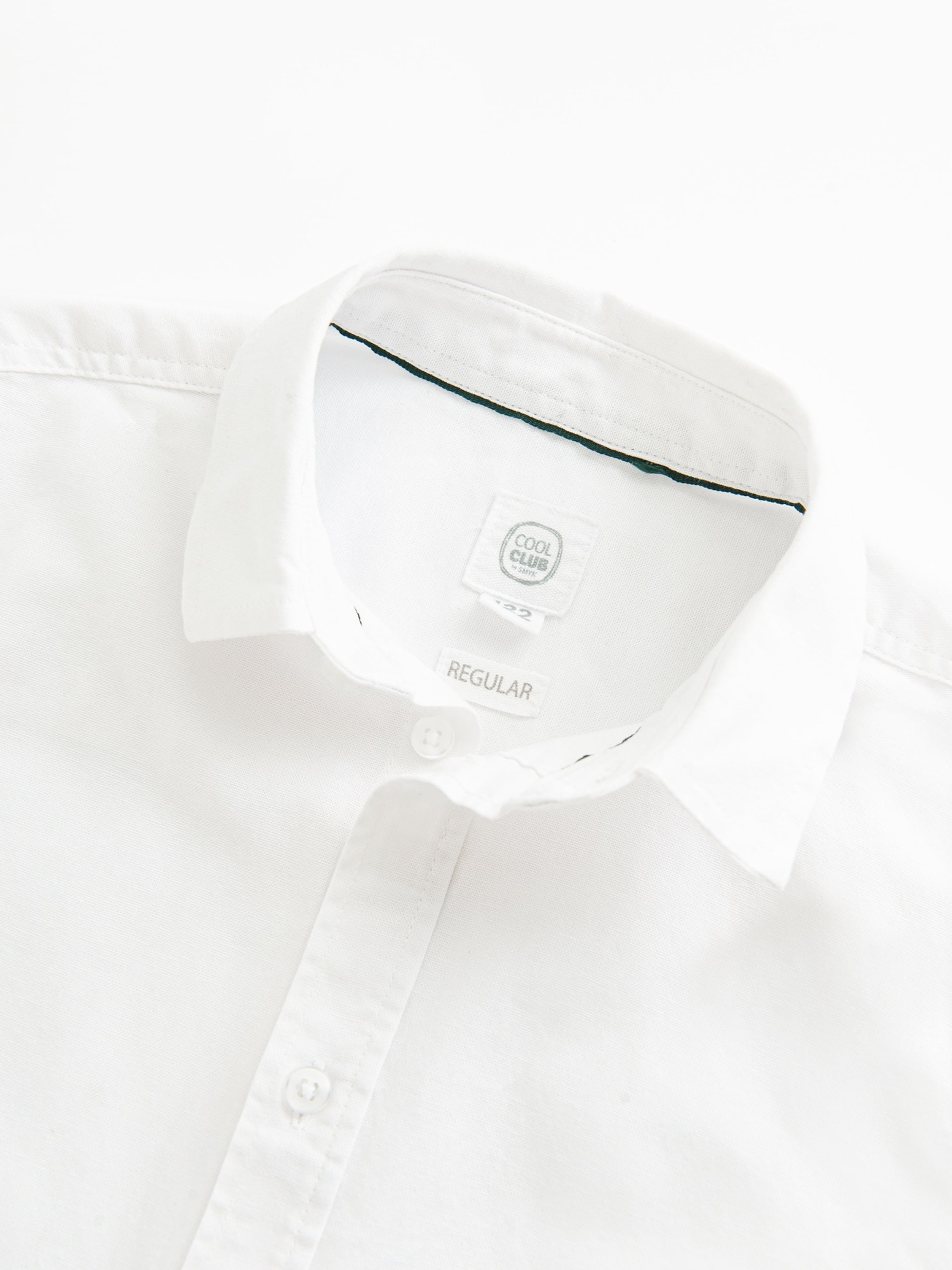 Cool Club Comfort Fit Skjorta i vit