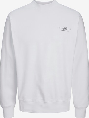 JACK & JONES Sweatshirt 'JPRCcchad' in White: front