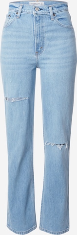 Abercrombie & Fitch Regular Jeans in Blauw: voorkant