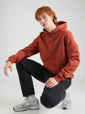 BLEND Sweatshirt i orange