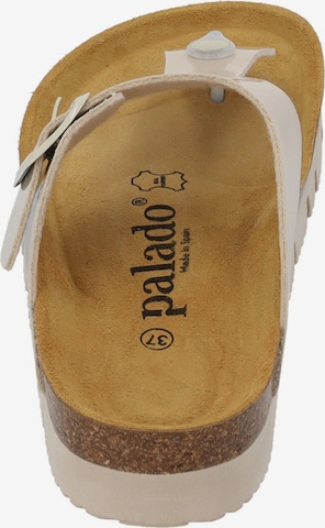 Palado T-Bar Sandals 'Kos' in Beige