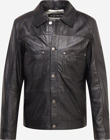 FREAKY NATION Between-Season Jacket 'No Gloom' in Black: front