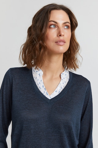 Fransa Layershirt in Blau