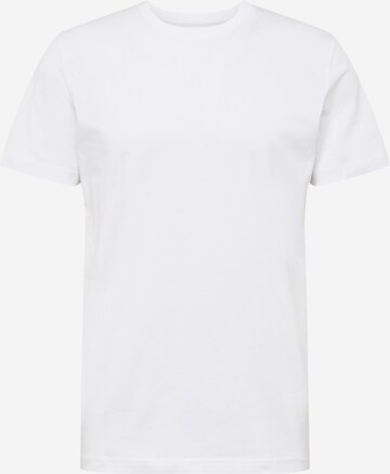 T-Shirt 'Norman' SELECTED HOMME en blanc : devant