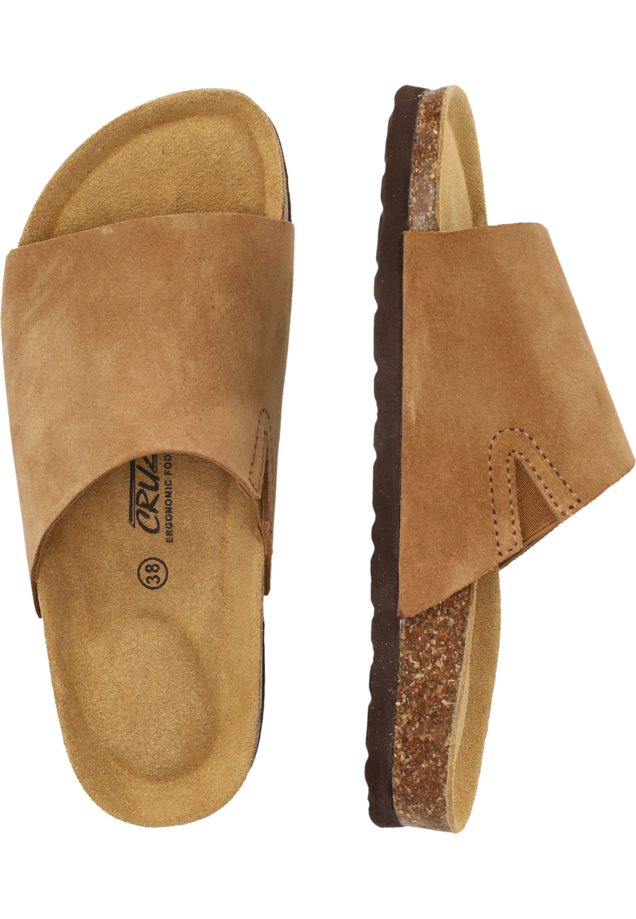 Cruz Mule 'Amarante' in Brown