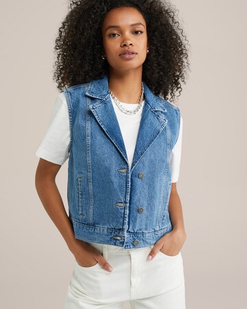 WE Fashion Vest in Blue: front