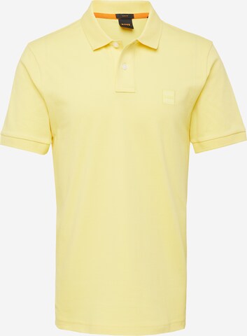 BOSS - Camiseta 'Passenger' en amarillo: frente