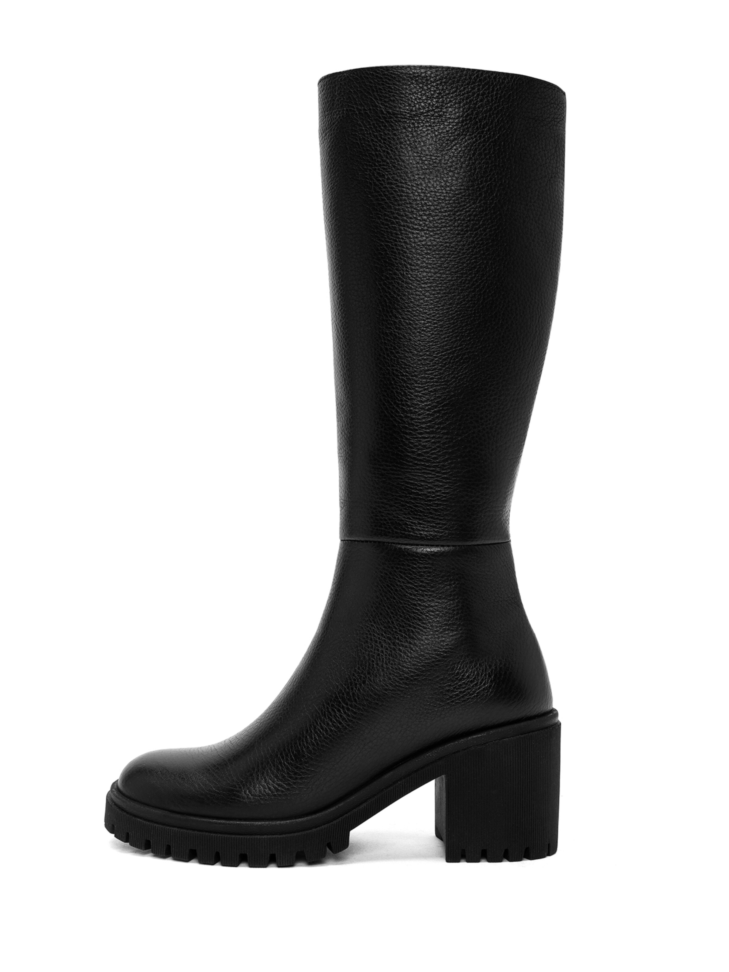 Derimod Stiefel in Schwarz: Vorderseite