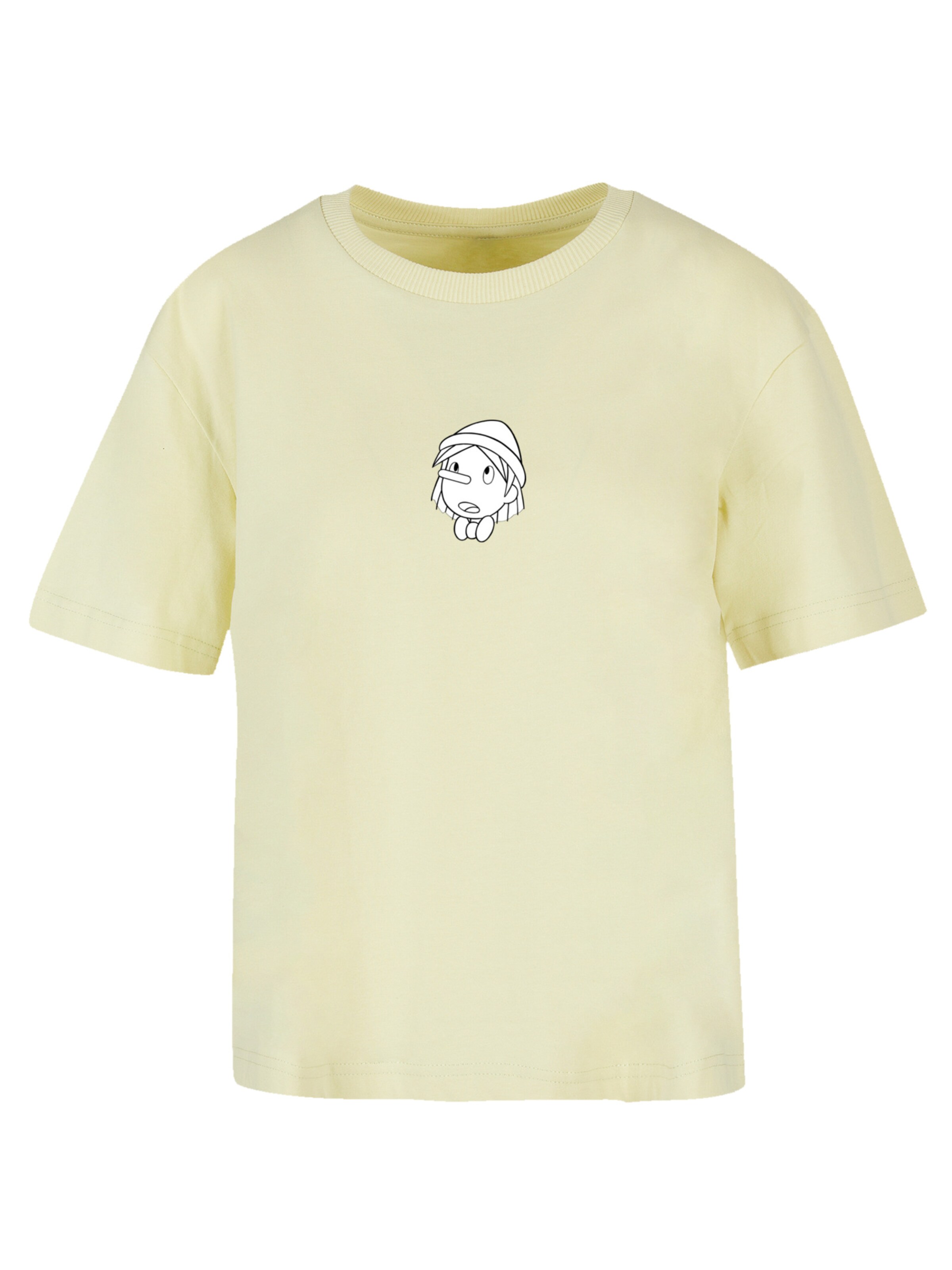 F4NT4STIC Shirt in Yellow: front