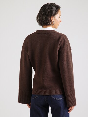 Noella Knit cardigan 'Lenyx' in Brown