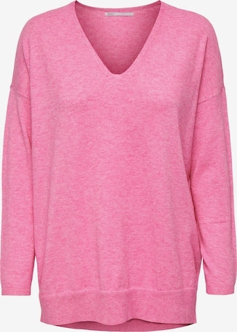 ONLY Pullover 'Lely' in Pink: predná strana