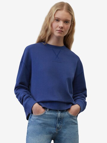 Marc O'Polo Sweatshirt in Blue: front