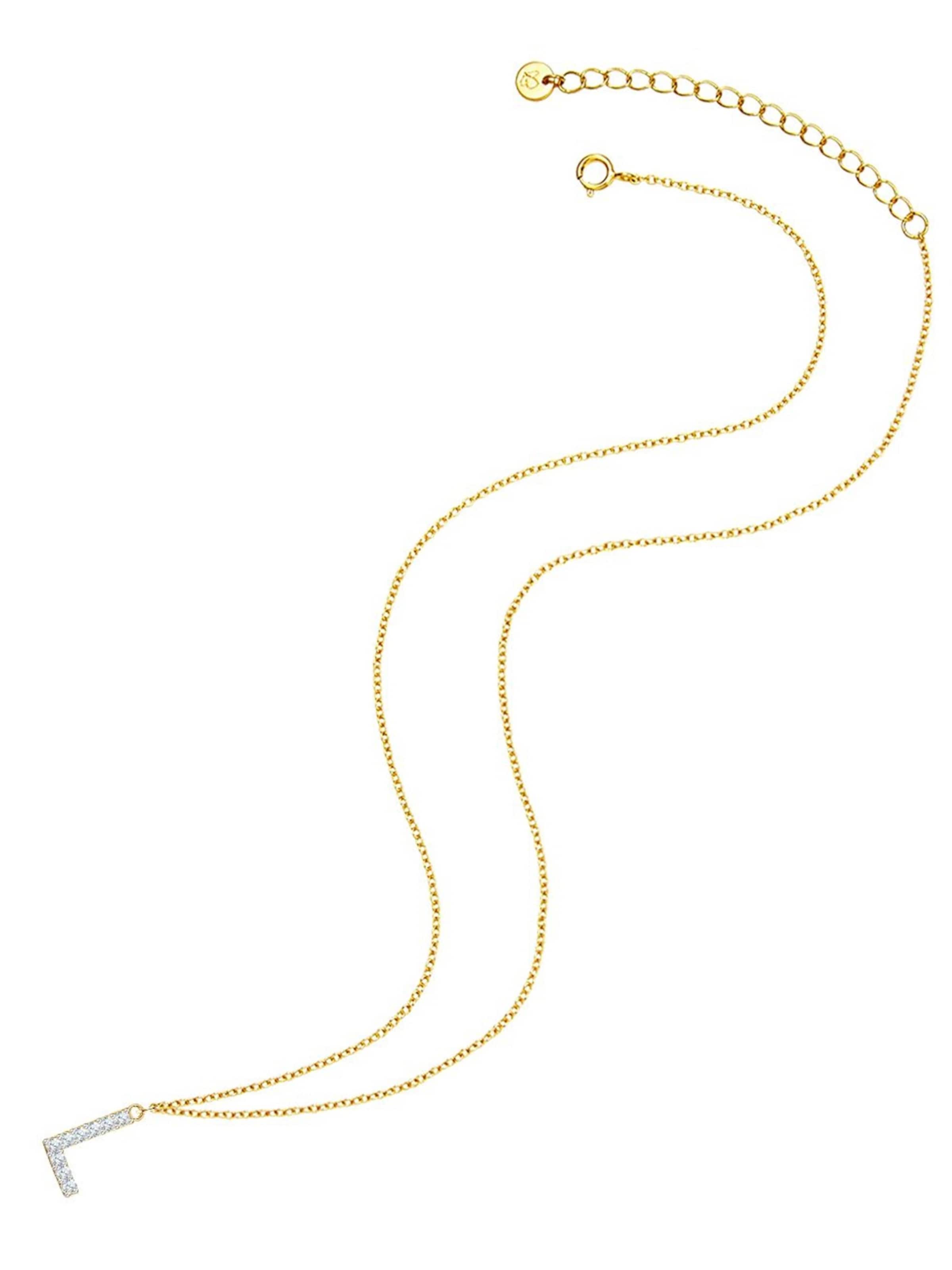 Glanzstücke München Ketting in Goud: voorkant