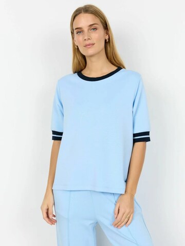 Soyaconcept Top ' SC-BANU ' in Blauw: voorkant