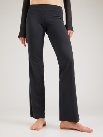 ICANIWILL Flared Sports trousers 'Nimble' in Black: front