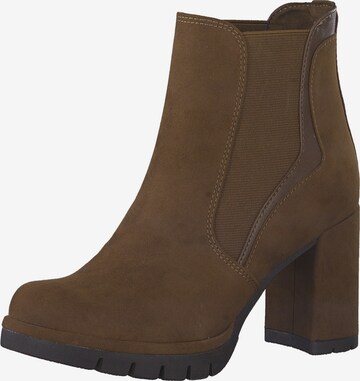 Chelsea Boots MARCO TOZZI en marron : devant