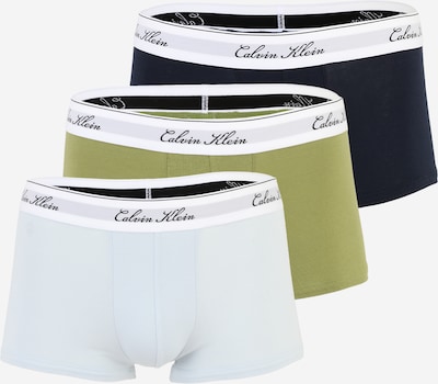 XS dydžio Boxer trumpikės iš Calvin Klein Underwear, spalva – tamsiai mėlyna / dangaus žydra / kivių spalva / balta, Prekių apžvalga