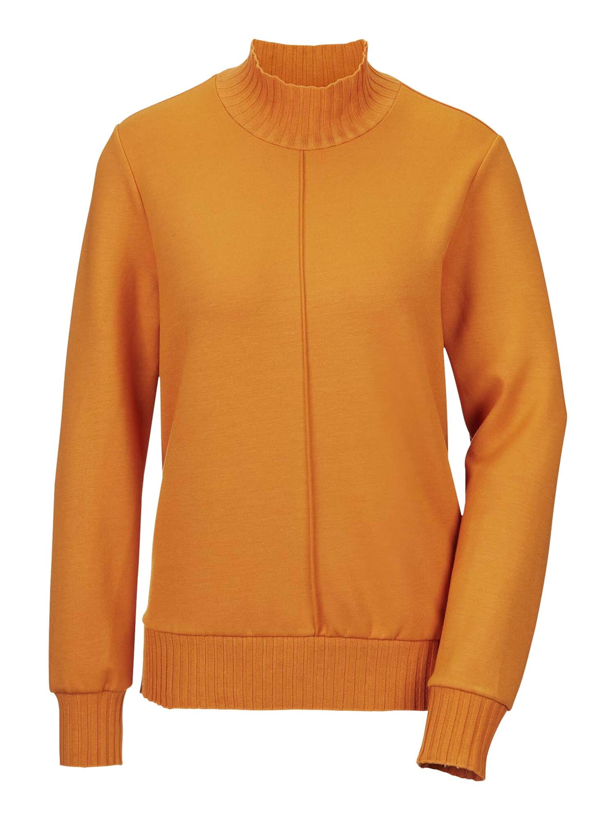 Sweat-shirt MADELEINE en orange : devant