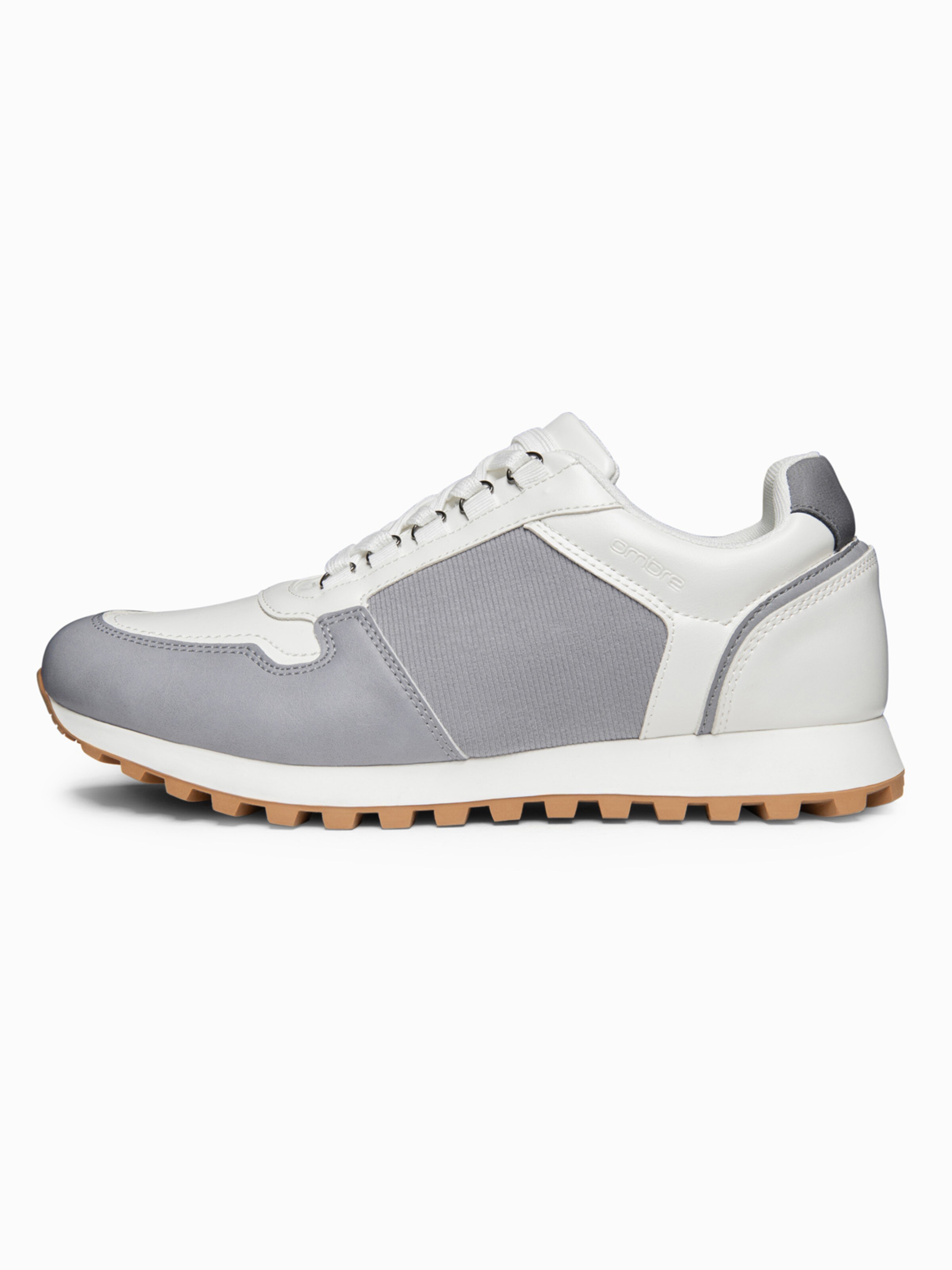 Ombre Sneakers hoog in Wit