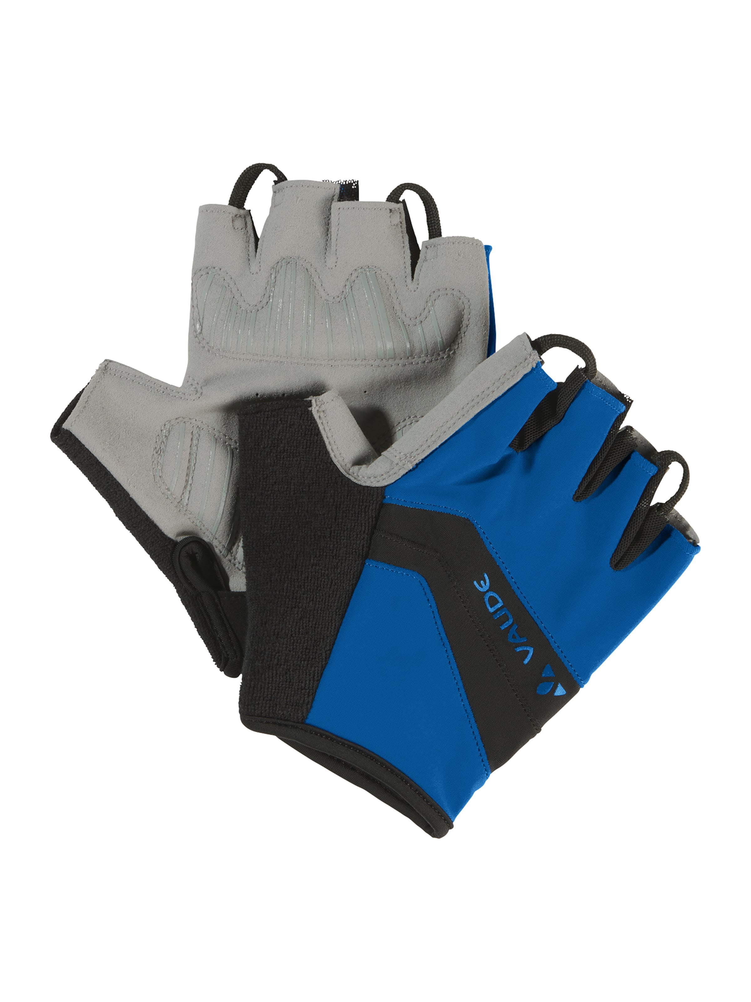 VAUDE Sporthandschuhe in blau / grau / schwarz, Produktansicht
