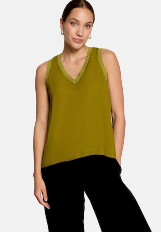zero Blouse in Green: front