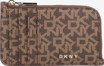 DKNY Wallet in Brown: front