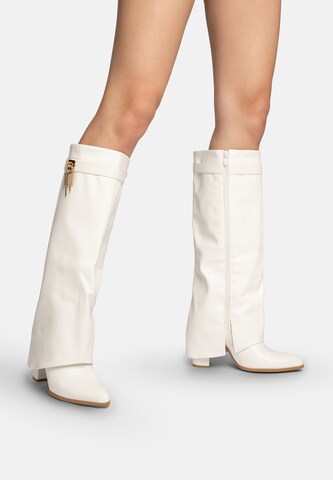 Stivale di Elara in bianco