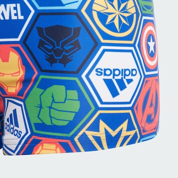 ADIDAS SPORTSWEAR Athletic Swimwear 'adidas x Marvel’s Avengers' in Blue