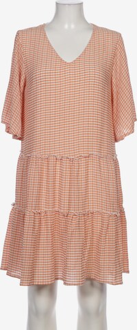 Smashed Lemon Dress in M in Orange: front