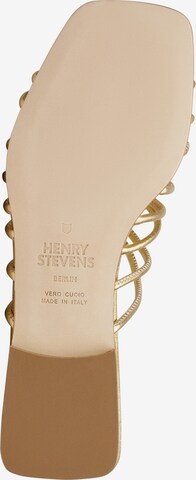 Henry Stevens Mules 'Harper' in Gold