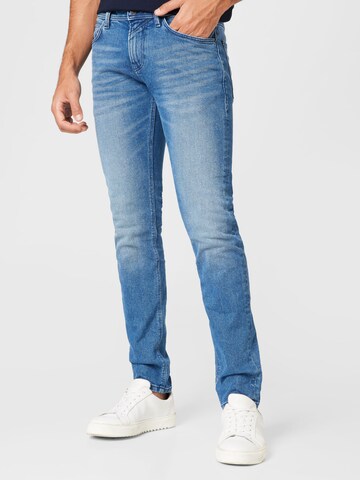 TOM TAILOR DENIM Skinny Fit Дънки 'Piers' в синьо: отпред