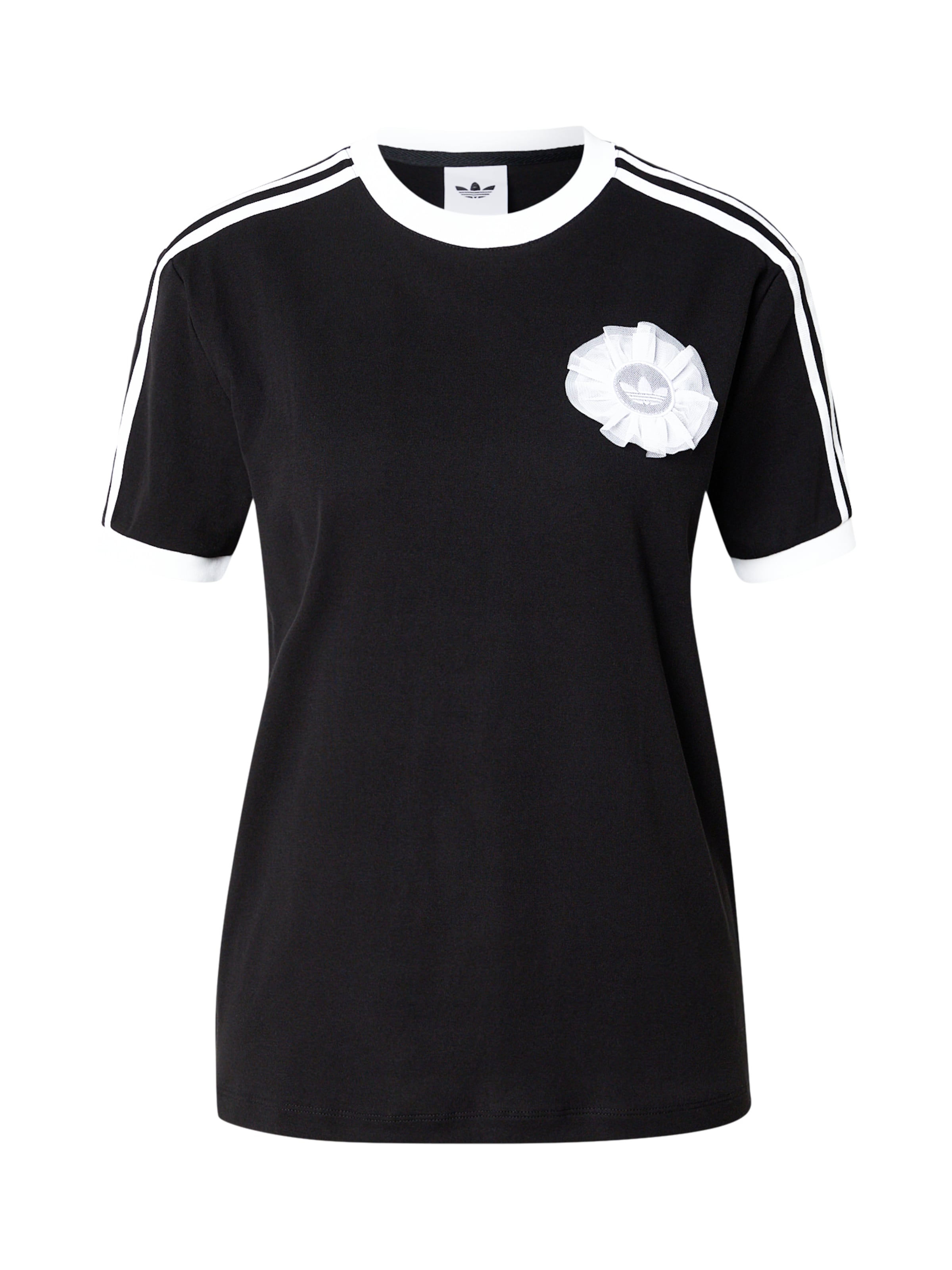 ADIDAS ORIGINALS Тениска 'BRANDING' в черно: отпред