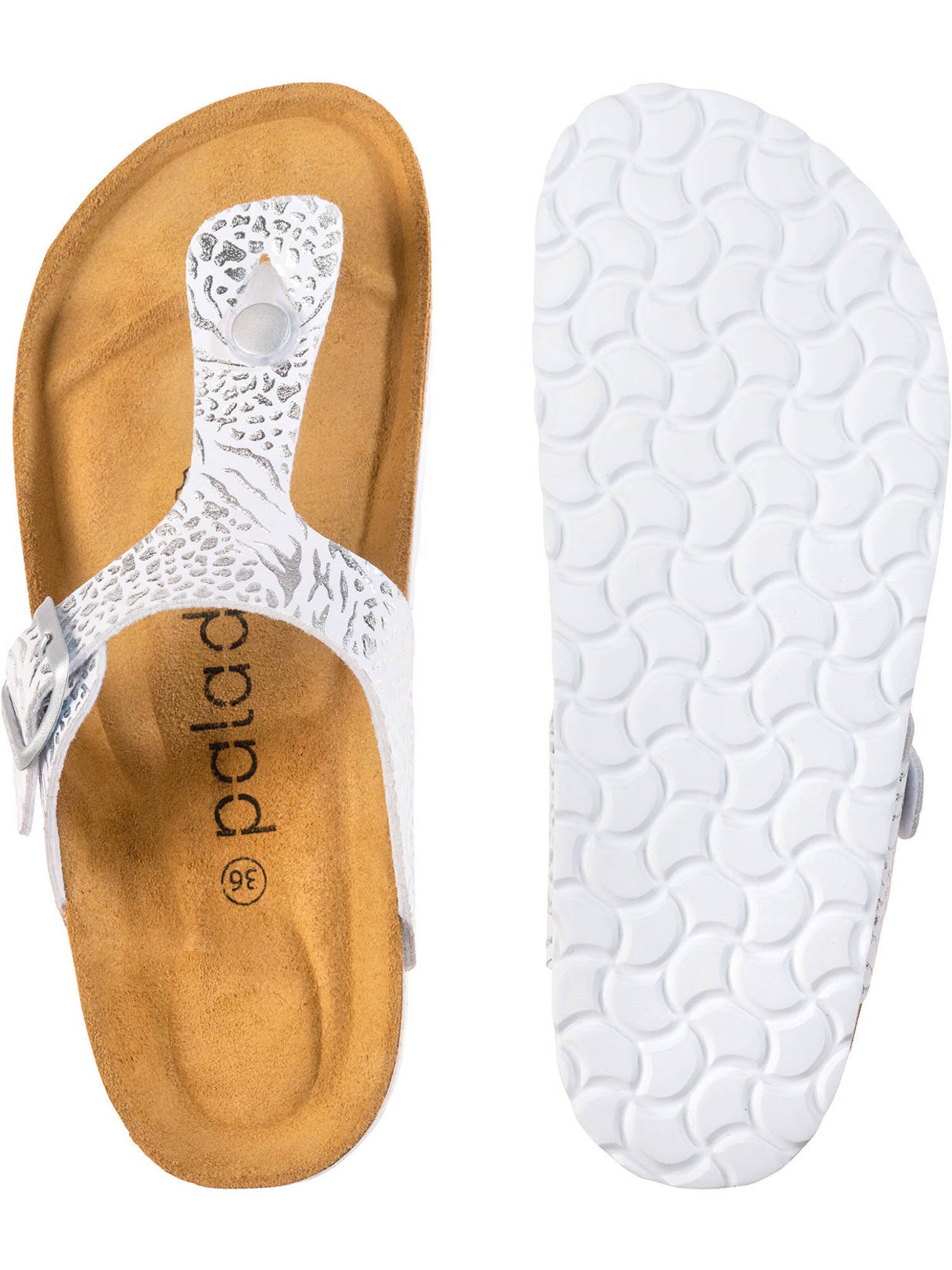 Palado T-bar sandals 'Kos' in White