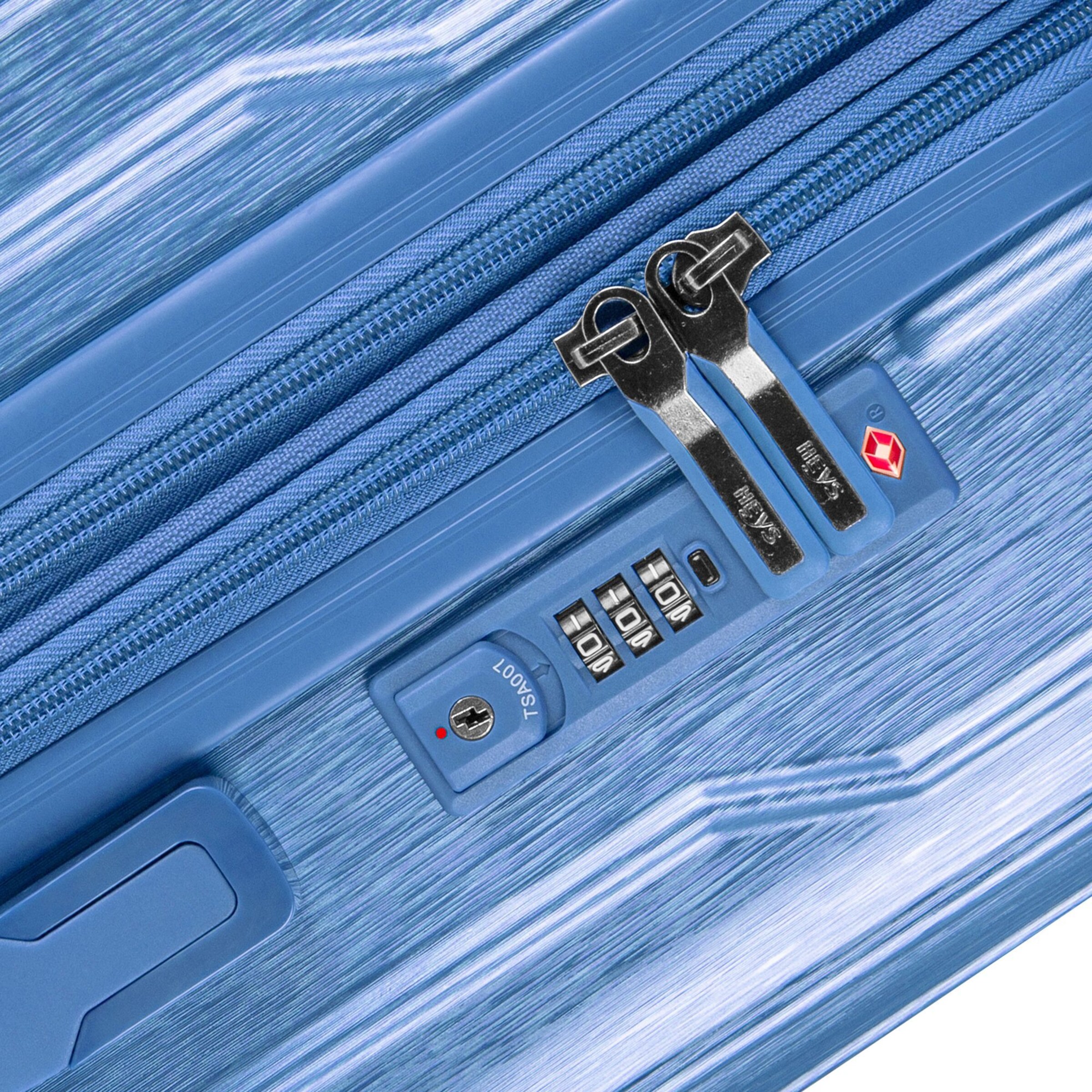 Heys Suitcase Set 'Xtrak' in Blue