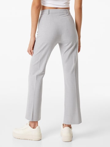 Bershka Boot cut Pants in Grey