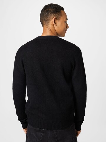 Urban Classics Knit Cardigan in Black