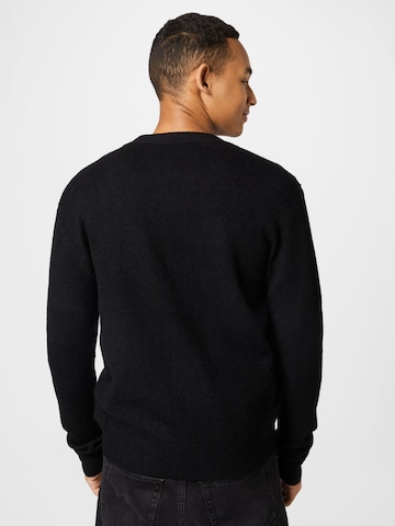 Urban Classics Knit cardigan in Black