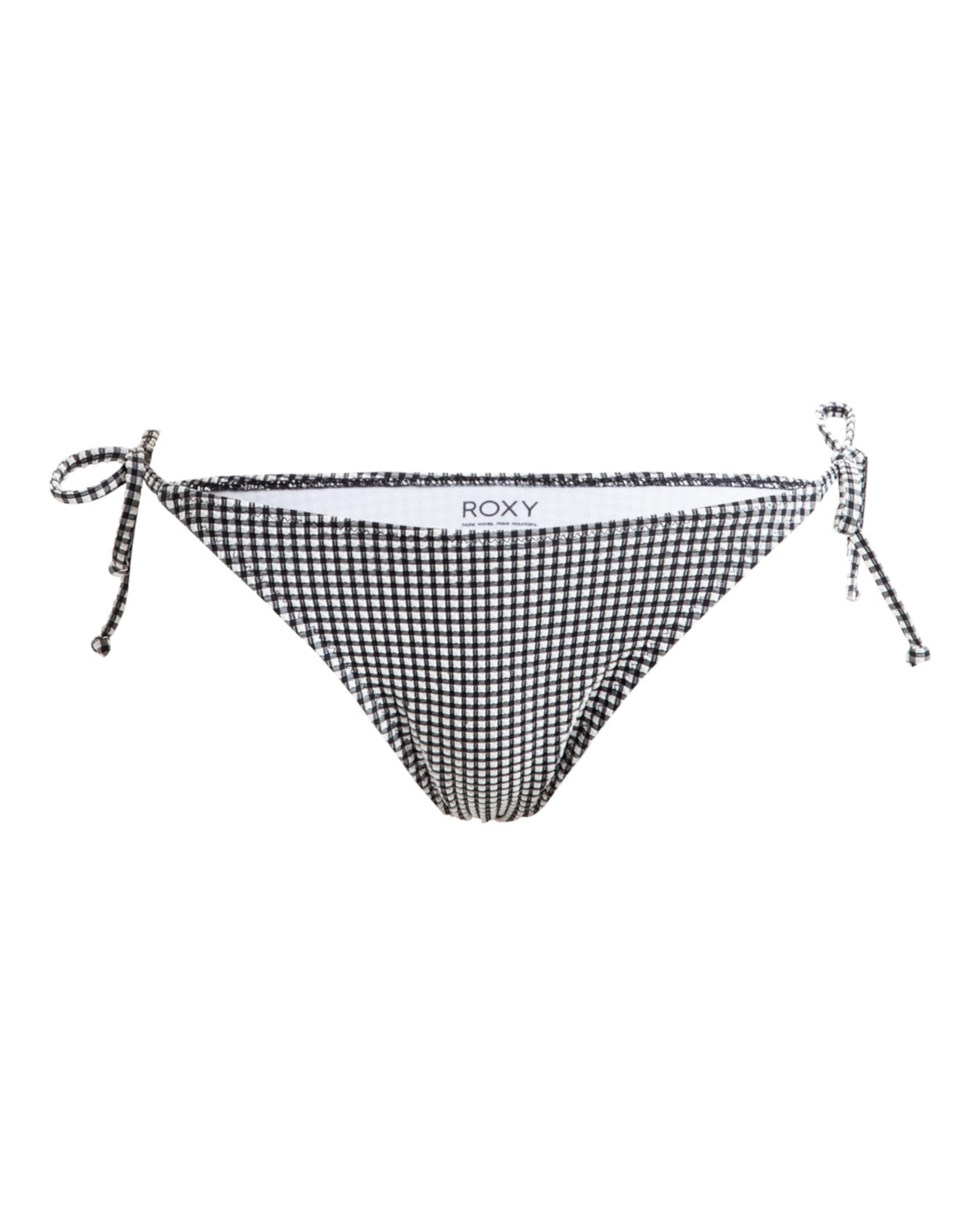 Bas de bikini 'Gingham' ROXY en gris : devant